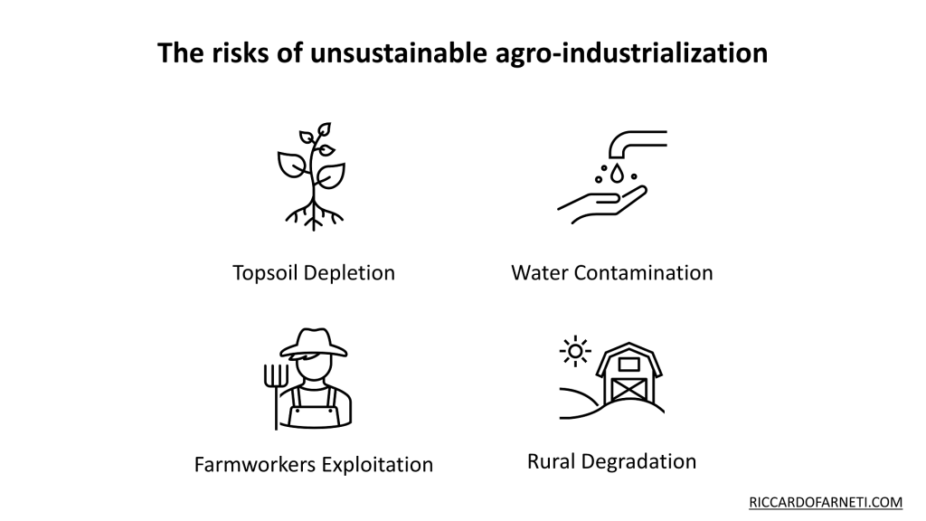 The risks of unsustainable agro-industrialization - Riccardo Farneti